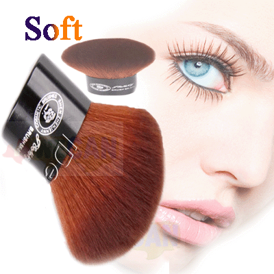 Large Studio Powder Brush Kabuki Makeup Light Brown